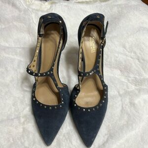 Michael Kors Navy Suede Hills